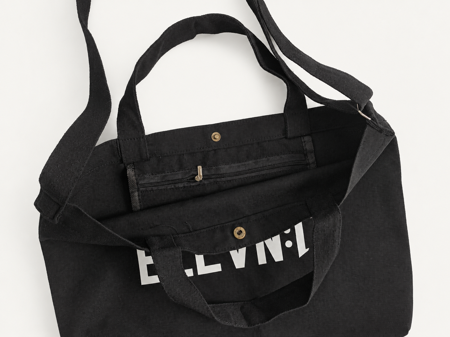 Small crossbody cotton totebag