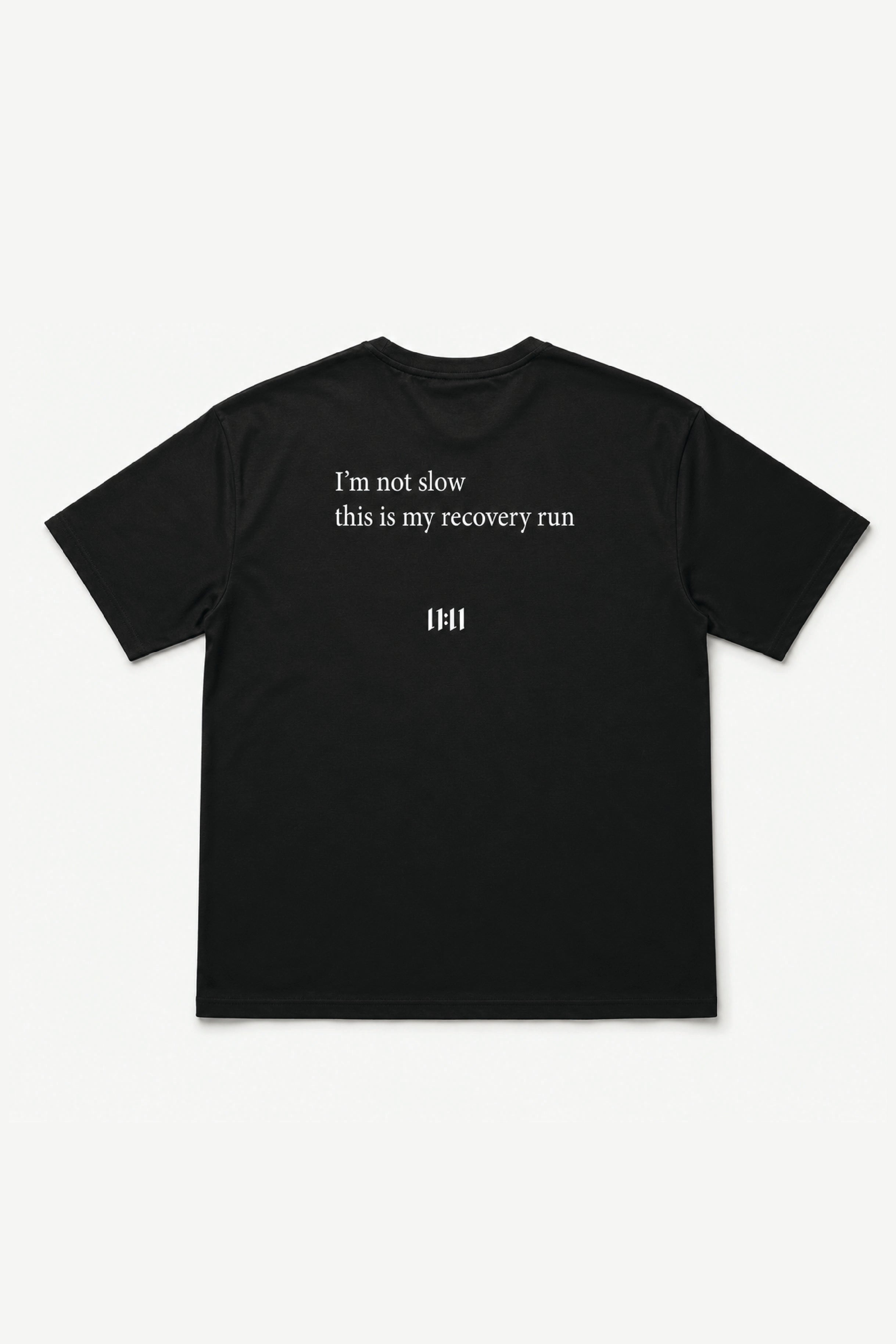 "Not slow" oversized performance t-shirt