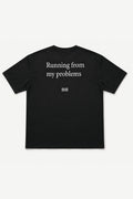 "Problems" oversized performance t-shirt