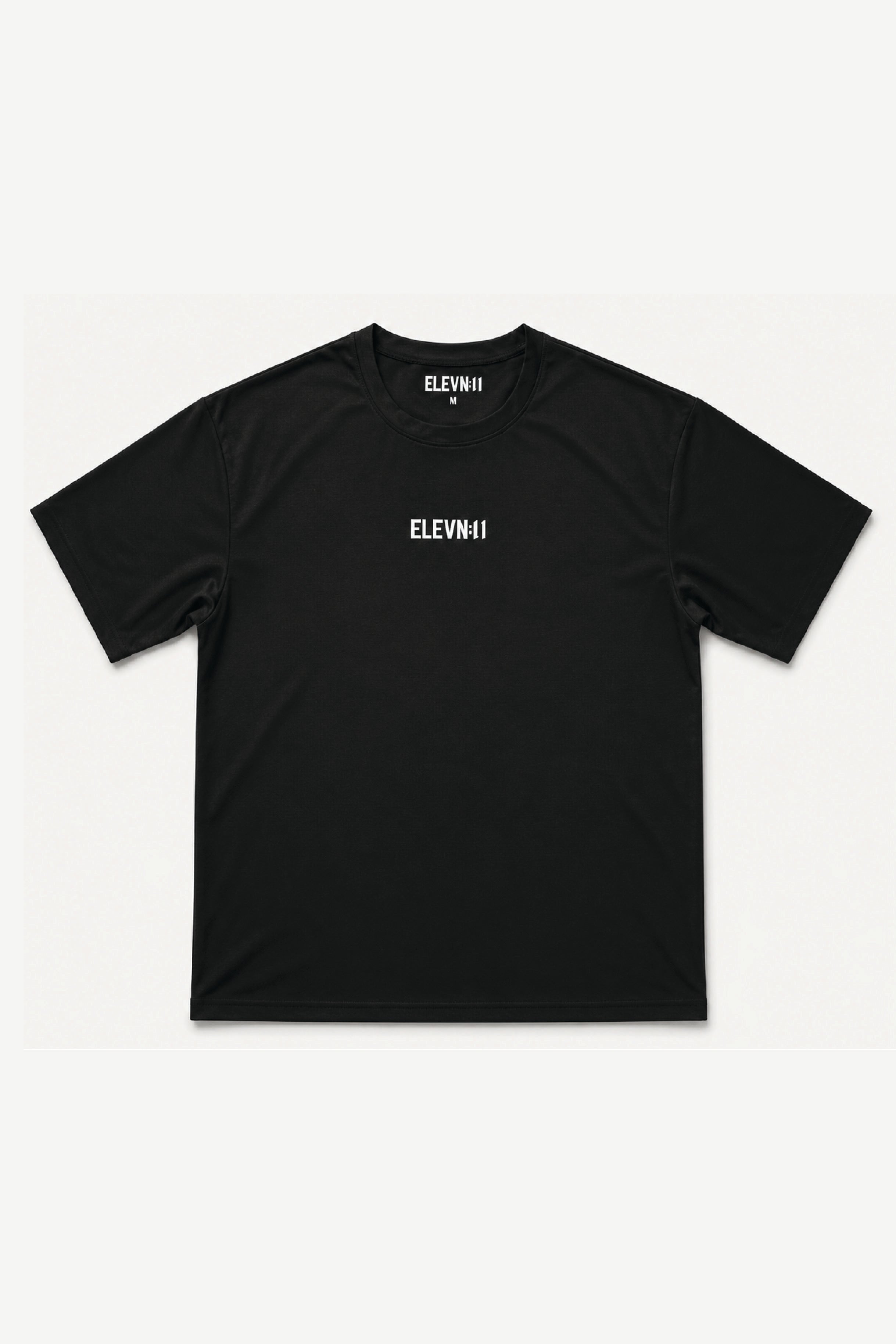 "Train, feel, look good" oversized performance t-shirt