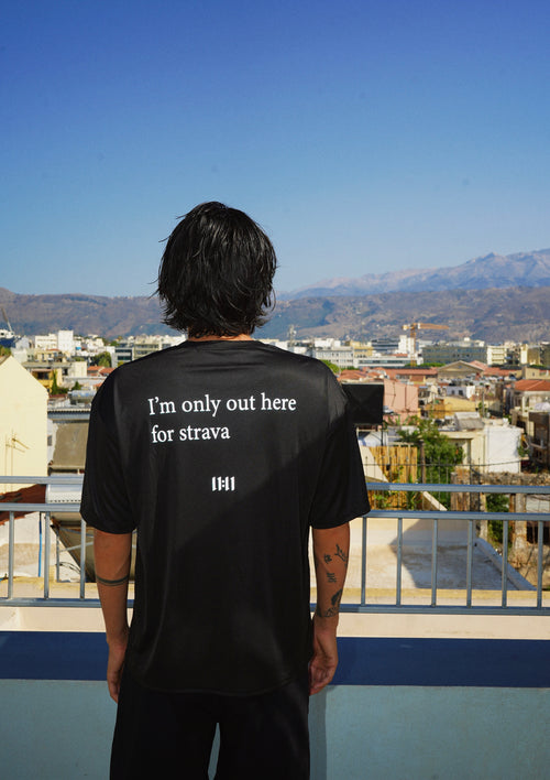 "Strava" oversized performance t-shirt